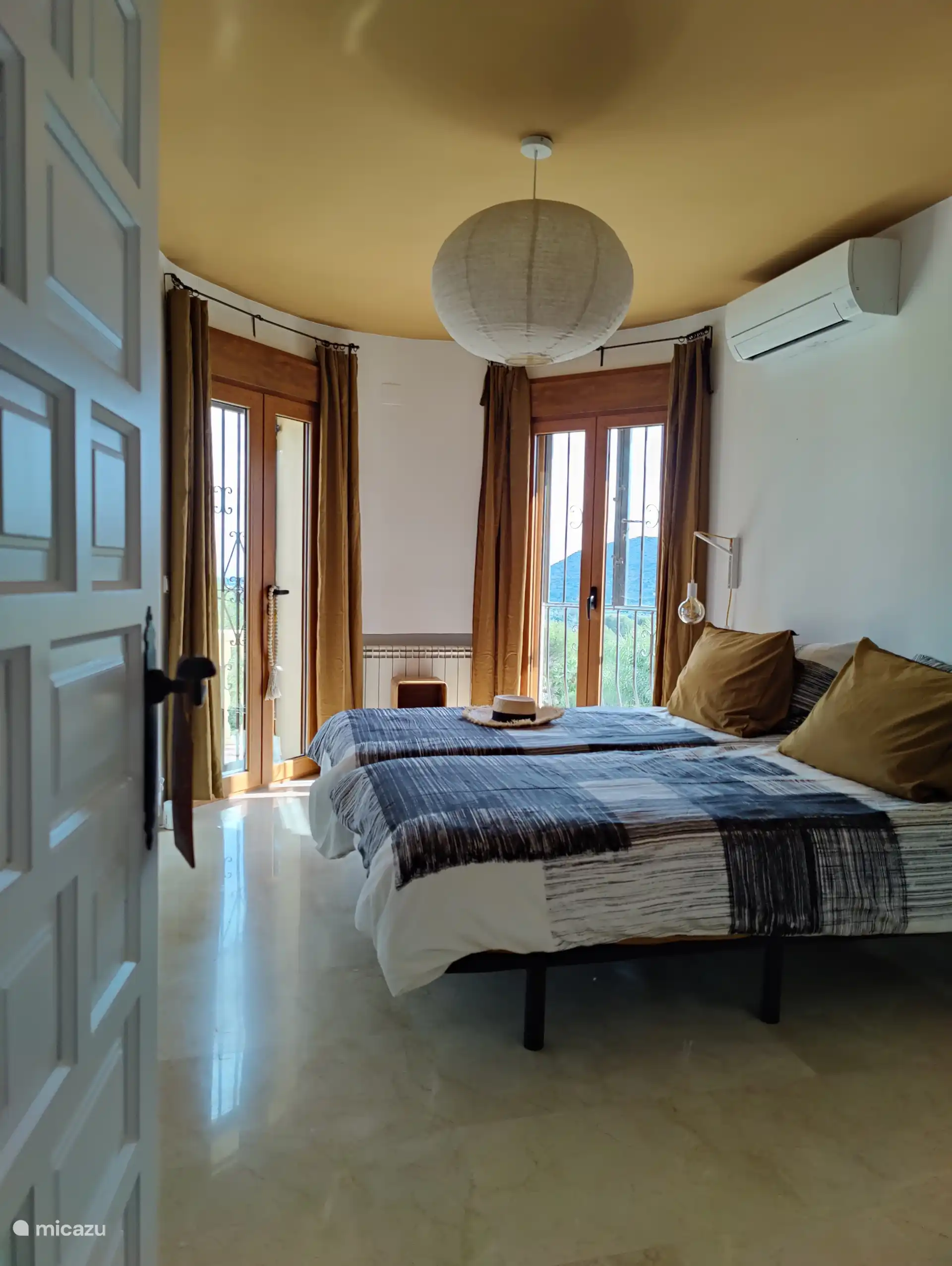 Bedroom 1 - Ground floor (2 twin beds or one double bed).