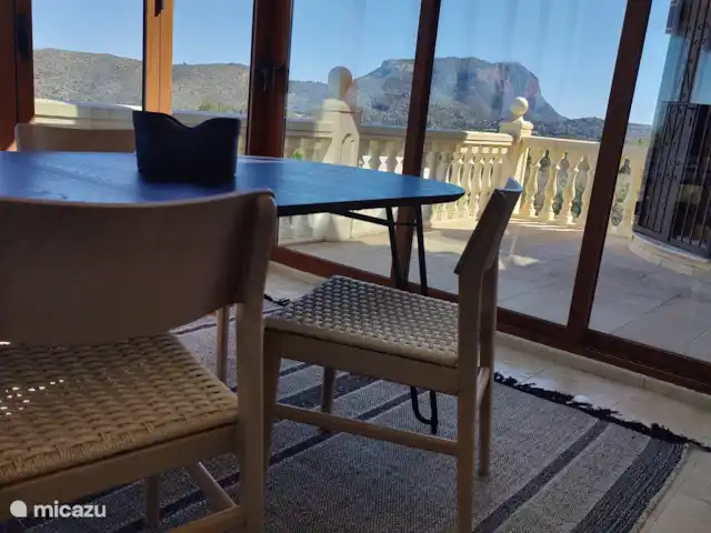 Casa Luna Blanc huren in Spanje, Costa Blanca, Pedreguer - villa Ruime veranda - werkplek of eetplaats.