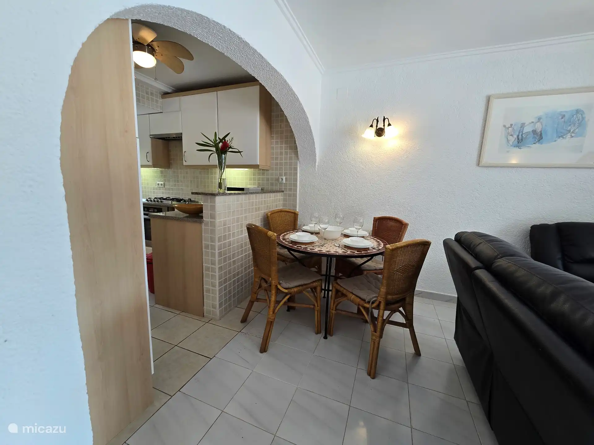 Essbereich für 4 Personen