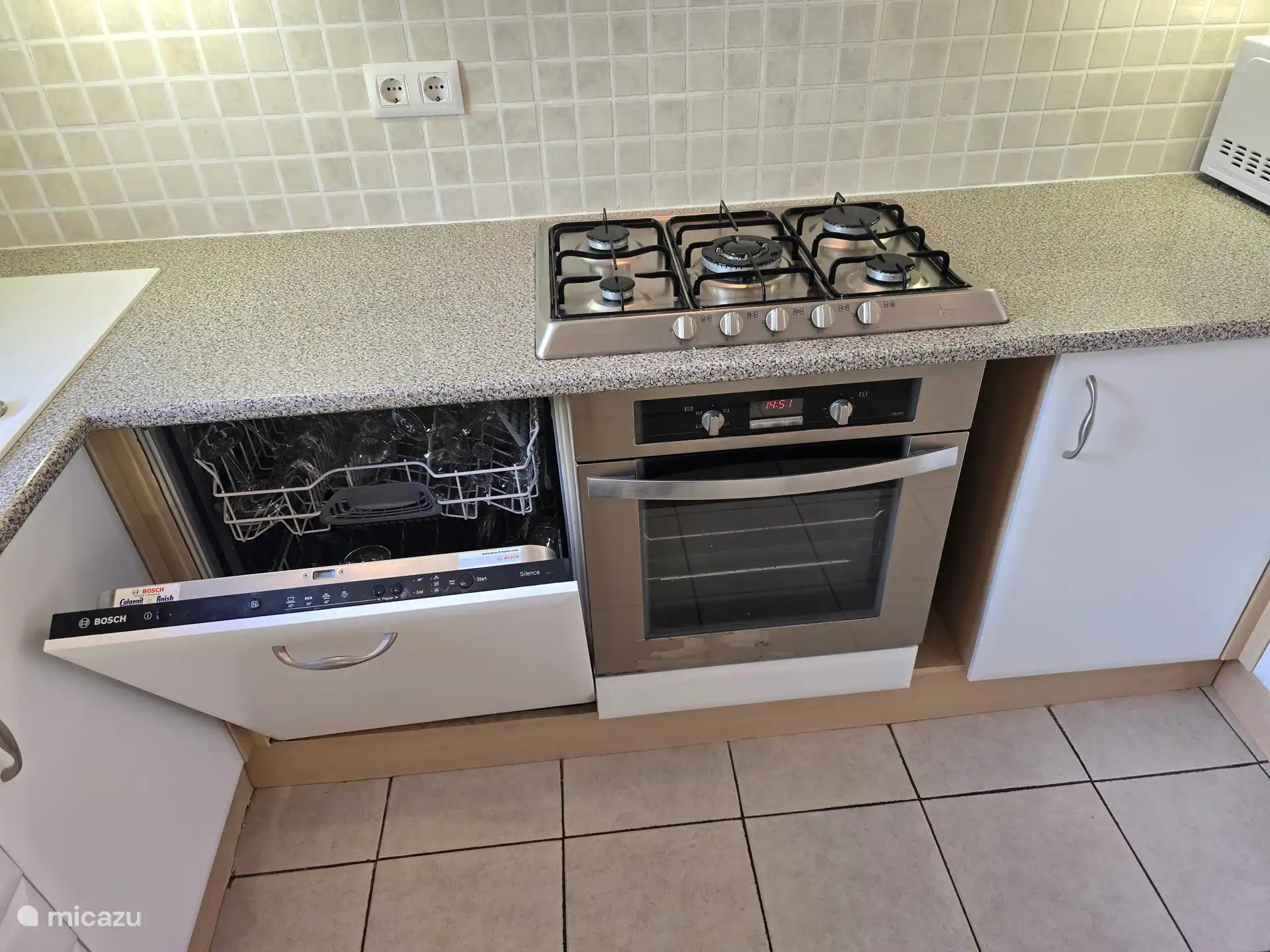 Backofen, Gasherd und Geschirrspüler