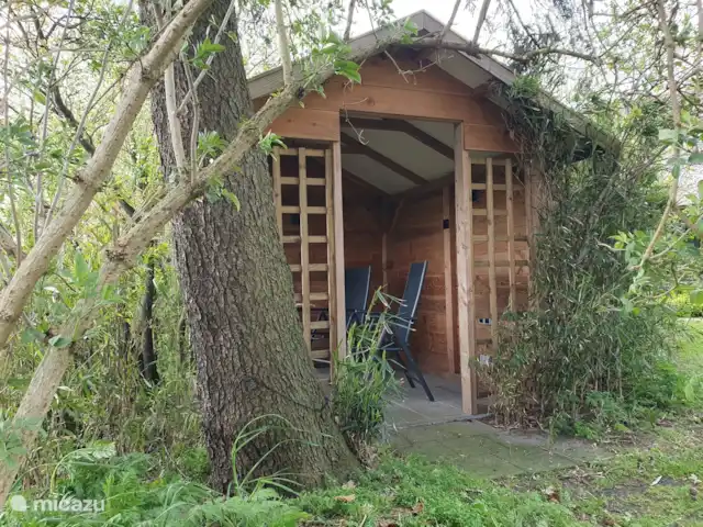 casa vacacional en Países Bajos, Overijssel, Balkbrug – Casa de vacaciones Reestdal El cenador para sentarse o cargar su bicicleta eléctrica