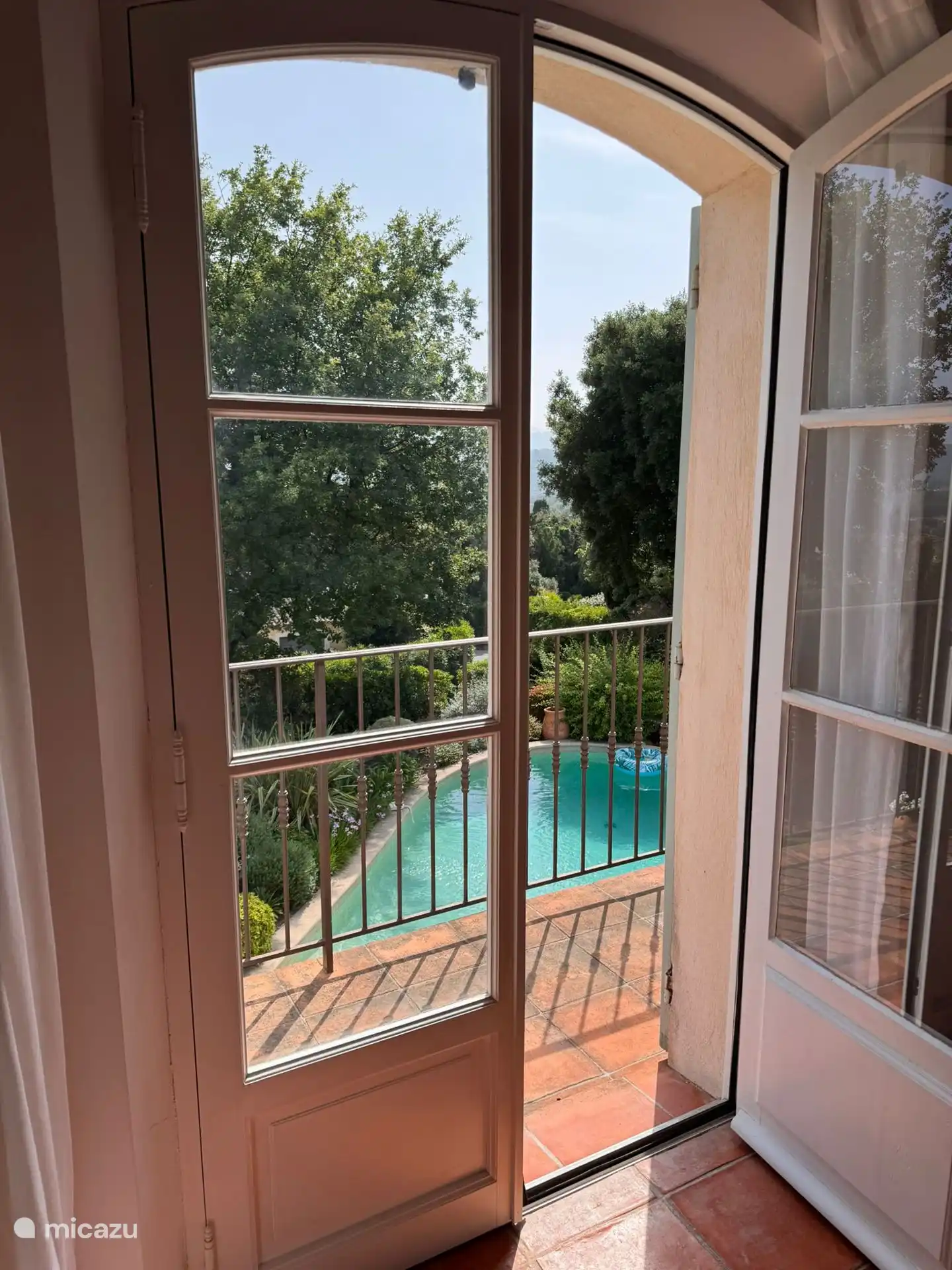 Vue depuis la chambre double 1er étage