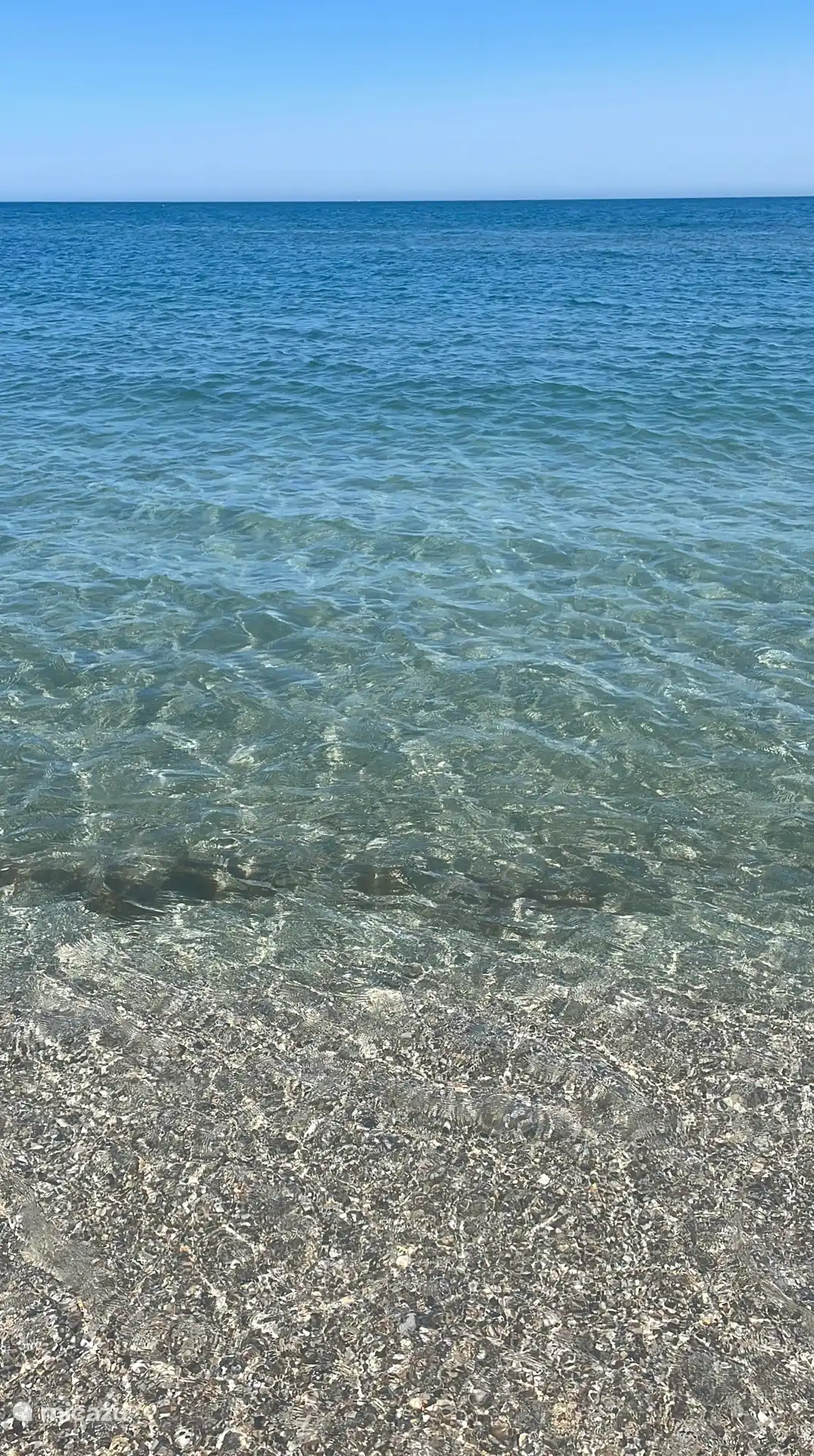 ¡El mar a 200 metros!