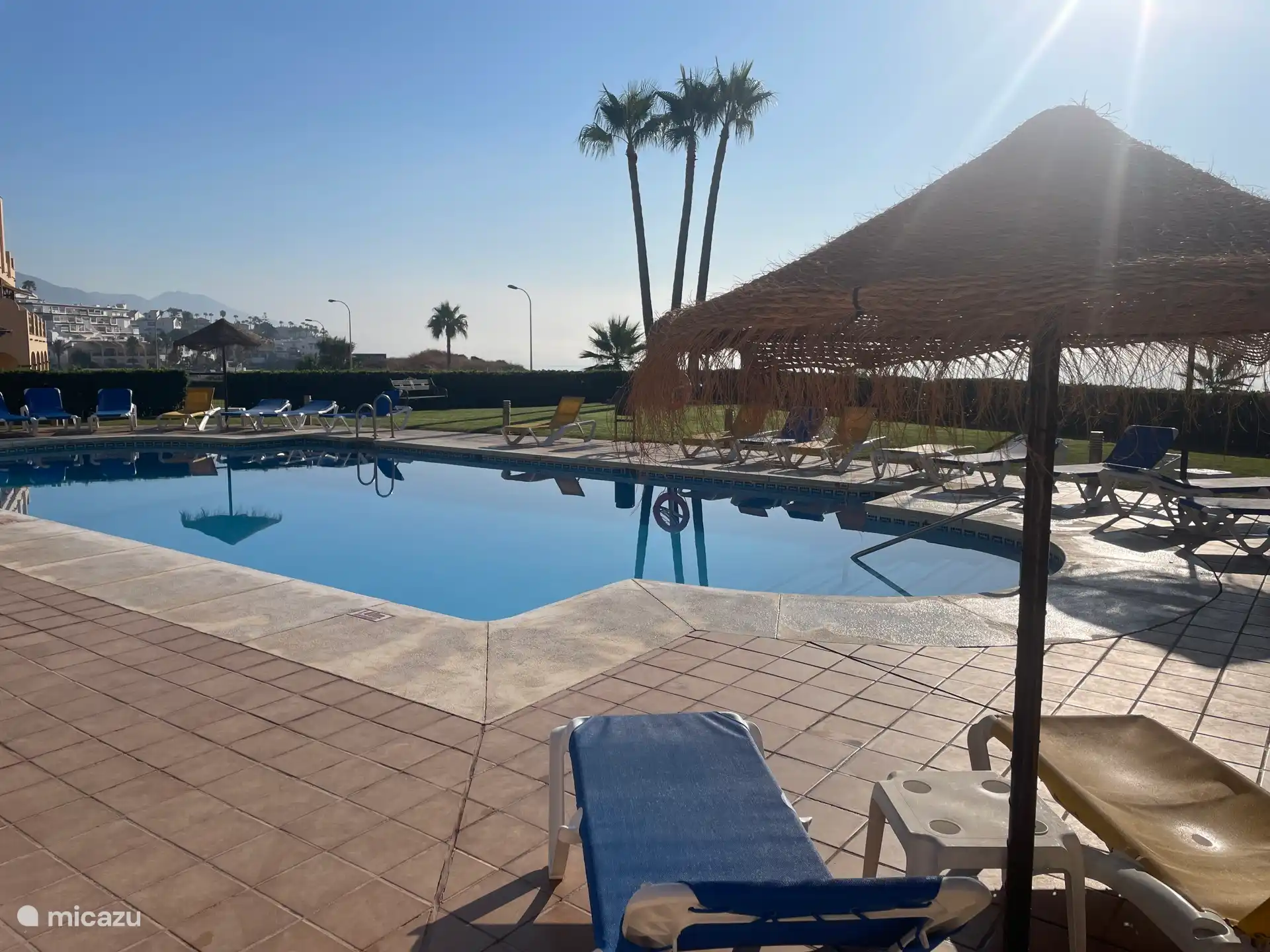 Segunda piscina del complejo. 