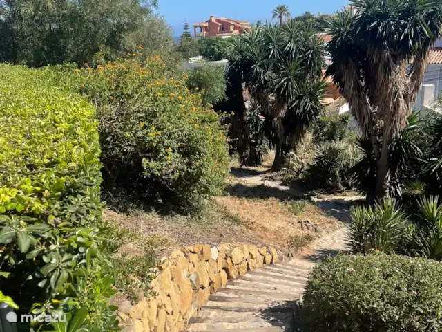 Location de Vacances Espagne, Costa del Sol, Mijas Costa, appartement - La Joya Mijas première ligne Vue sur la mer  Chemin vers la plage (vous pouvez également prendre la route régulière)