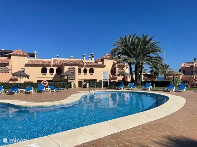 Location de Vacances Espagne, Costa del Sol, Mijas Costa, appartement - La Joya Mijas première ligne Vue sur la mer  Piscine 1 (lits libres)