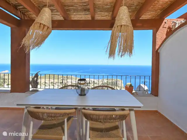 Casita Vistamar | Espagne, Costa Blanca, Benitachell - appartement dîner avec vue
