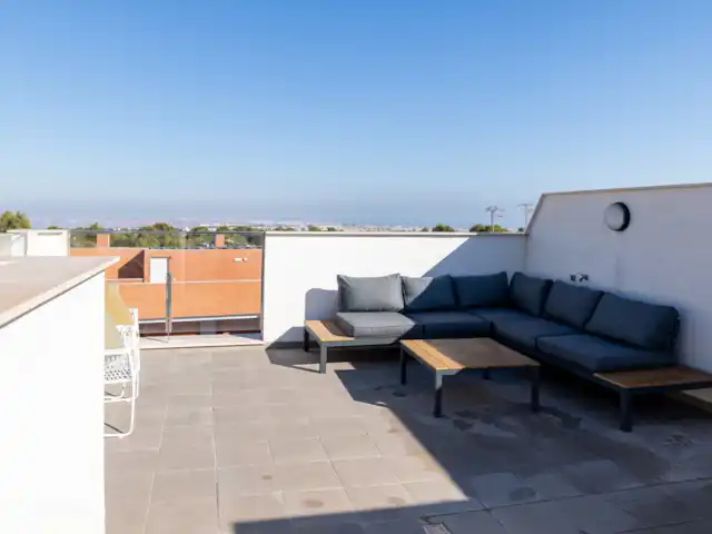 Penthouse with rooftop terrace huren in Spanje, Costa Blanca, Orihuela - appartement dakterras