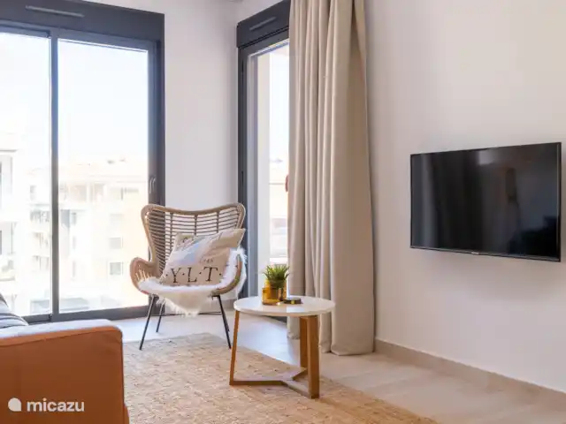 Penthouse with rooftop terrace huren in Spanje, Costa Blanca, Orihuela - appartement woonkamer