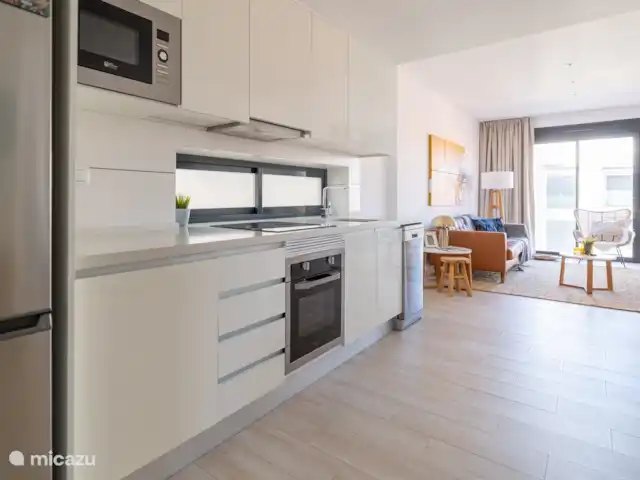 Penthouse with rooftop terrace huren in Spanje, Costa Blanca, Orihuela - appartement open keuken