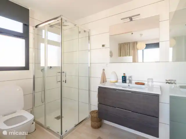 Penthouse with rooftop terrace huren in Spanje, Costa Blanca, Orihuela - appartement badkamer