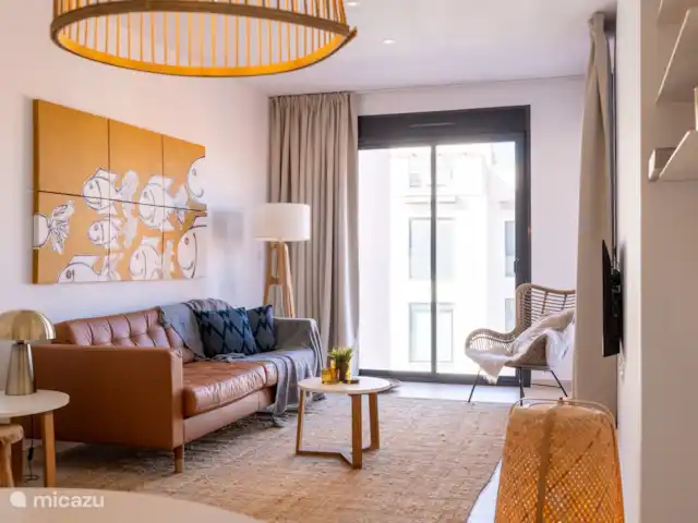 Penthouse with rooftop terrace huren in Spanje, Costa Blanca, Orihuela - appartement woonkamer