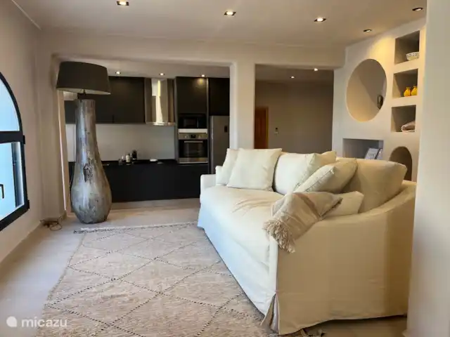 Casa Estrella | Espagne, Costa Blanca, Moraira - villa salon avec la cuisine ouverte