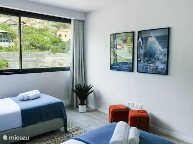 Appartement familial à Madère | Portugal, Madère, Machico - appartement Aussi dans cette chambre la nature est proche et nous partageons la belle nature de Madère.