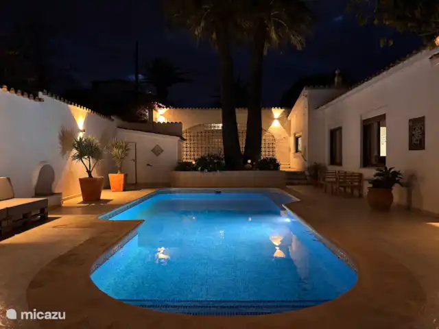 Villa Dalia  | Espagne, Costa Blanca, Dénia - villa Zwembad in de avond