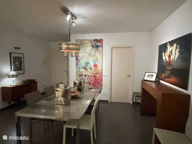 Ibiza-Aout-Location appartement Golf | Espagne, Ibiza, Roca Llisa - appartement Table interieur