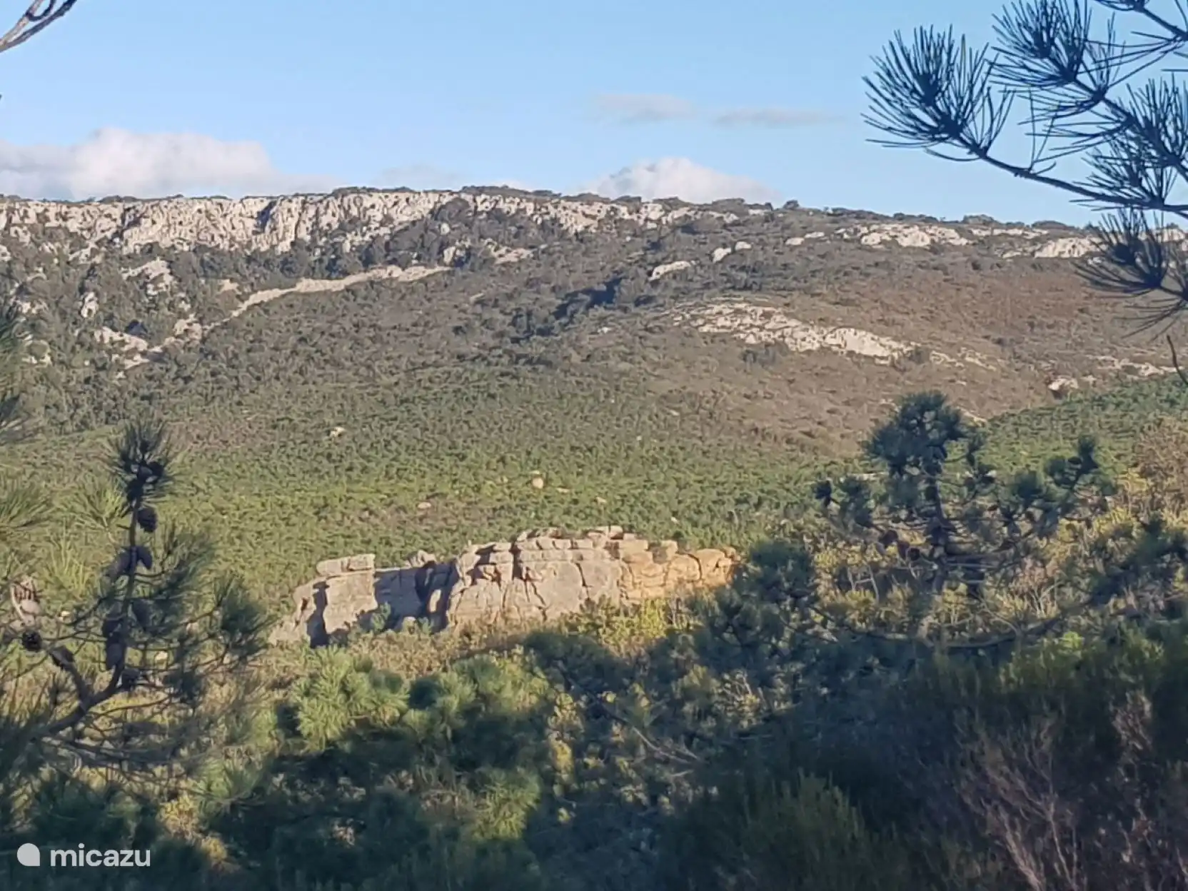 Vista durante un paseo por la zona