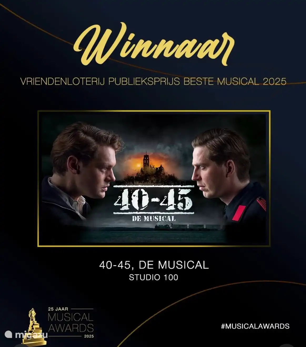 Besuche das Musical 40-45!