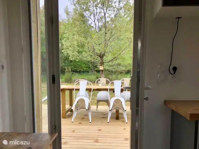 Le Diamant | France, Gironde, Hourtin - maison de vacances Une vue de la terrasse de l’intérieur