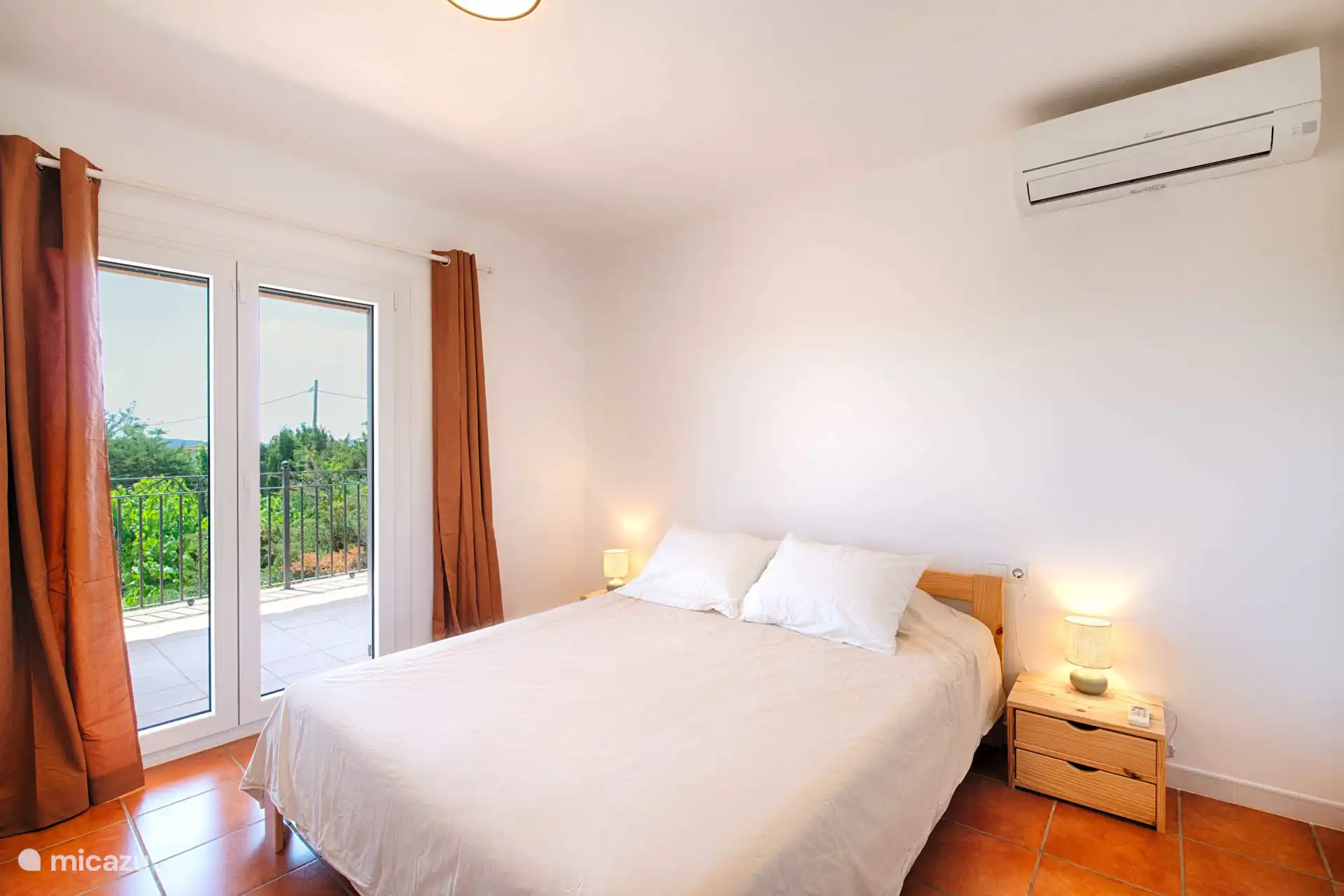 Schlafzimmer 2, mit Klimaanlage