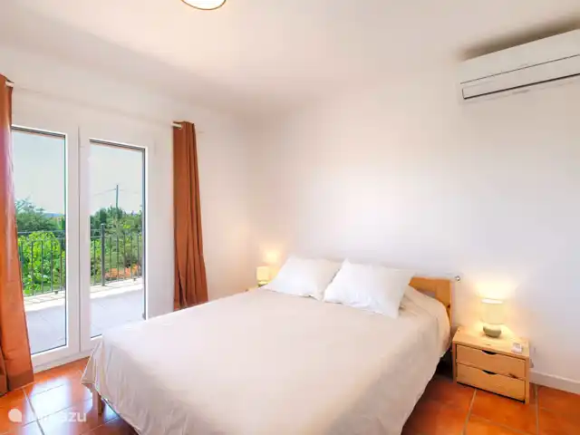 Villa Lavanda en España, Costa Brava, Palafrugell  - villa Dormitorio 2, con aire acondicionado