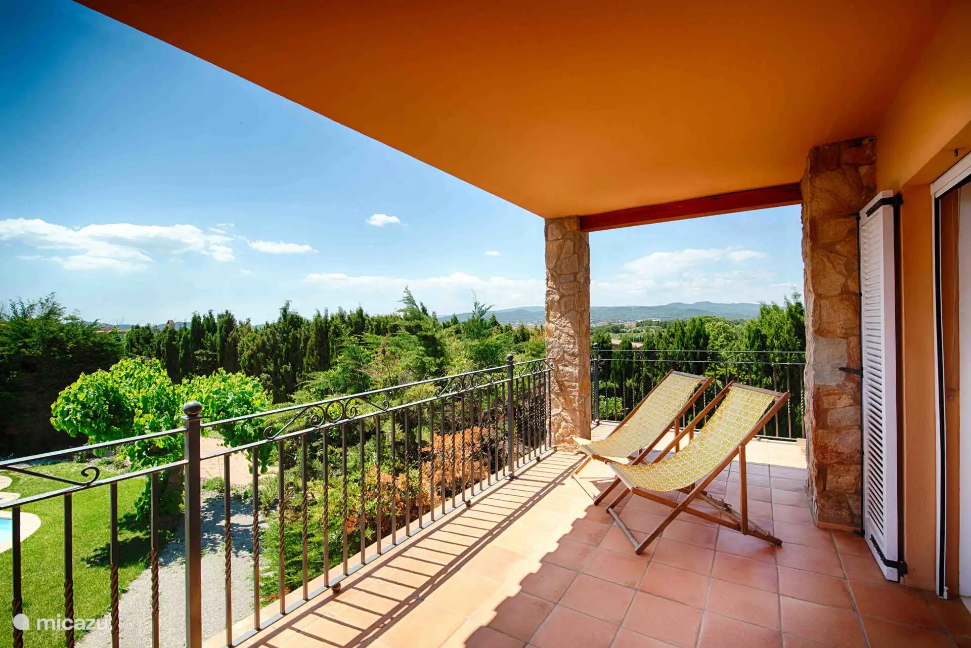 Terrasse mit Aussicht