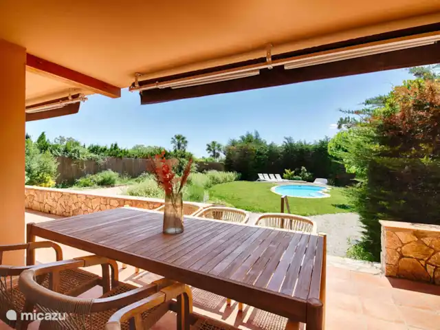 Villa Lavanda en España, Costa Brava, Palafrugell  - villa Terraza con jardín y piscina