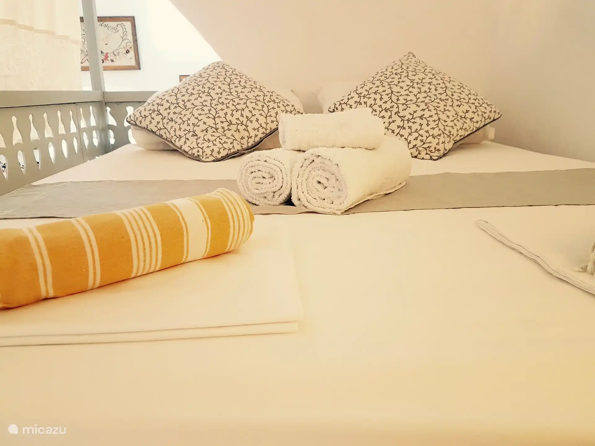 De andere tweepersoonsbedden in de Sala.