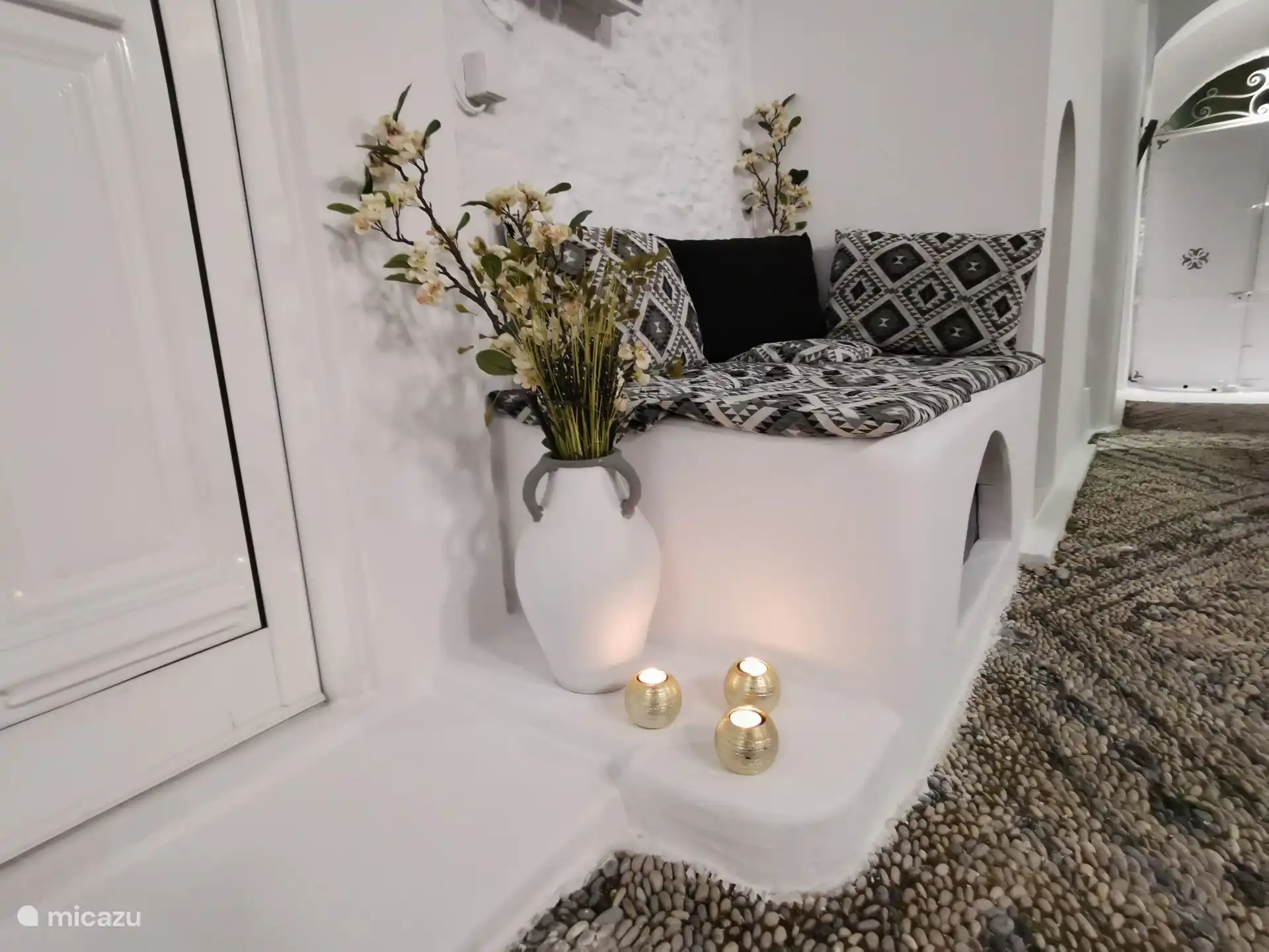 Een beetje gezellige plek om te zitten.