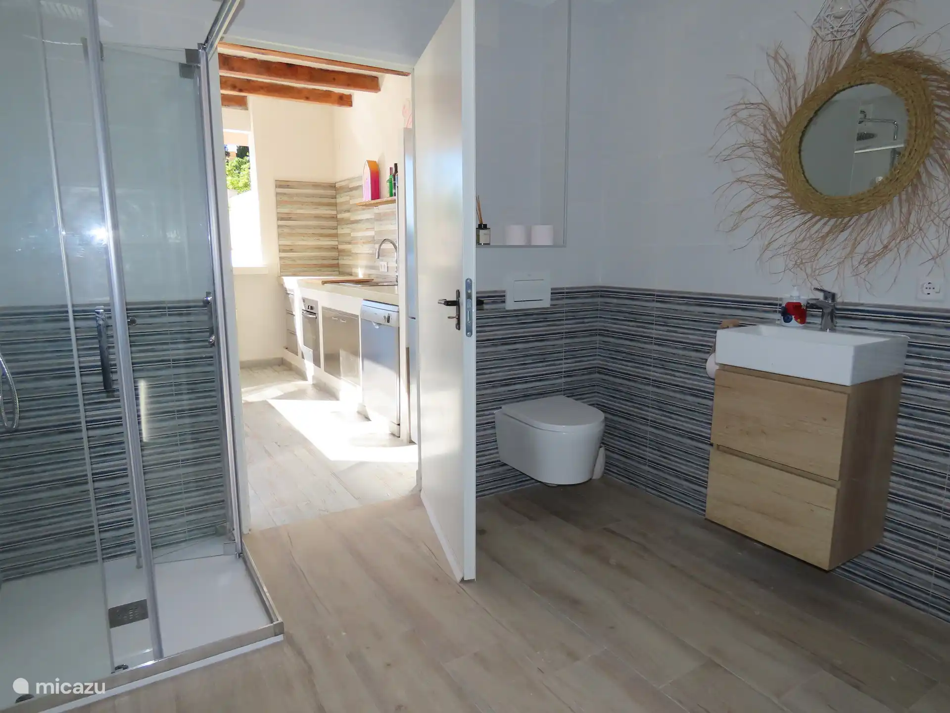 Badezimmer im Freien