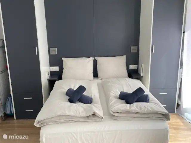 Wandelen, Spanje, Costa del Sol, Torremolinos, studio Studio 1A Carihuela bed