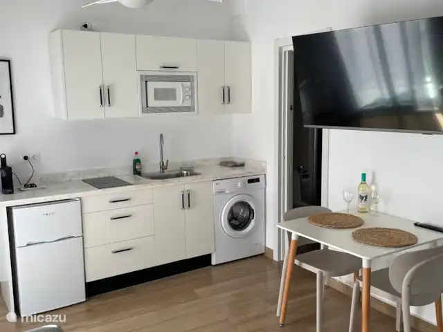 Wandelen, Spanje, Costa del Sol, Torremolinos, studio Studio 1A Carihuela keuken