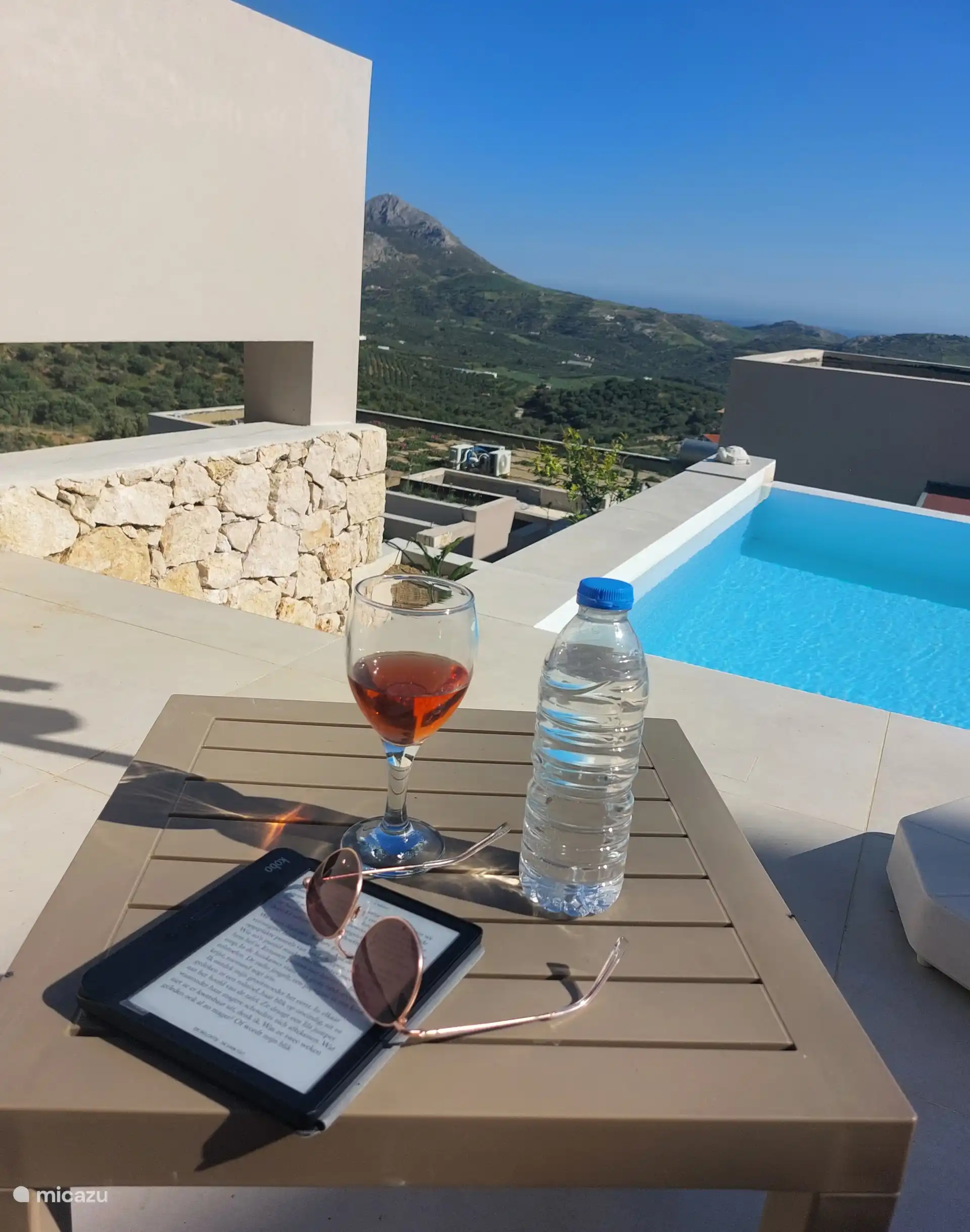 Entspannen Sie sich auf der Terrasse