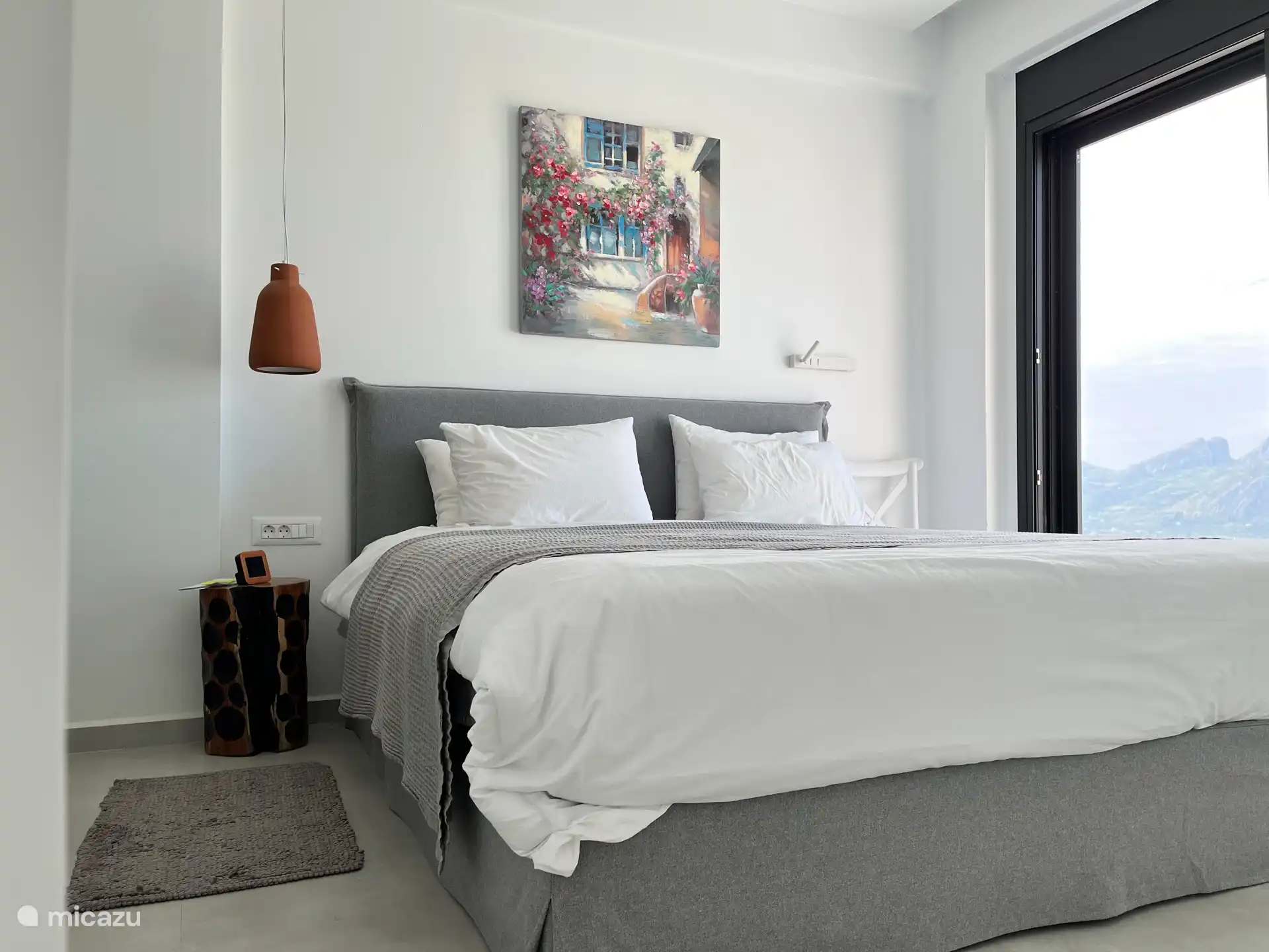 Das Hauptschlafzimmer (dieses Schlafzimmer befindet sich im Haupthaus)