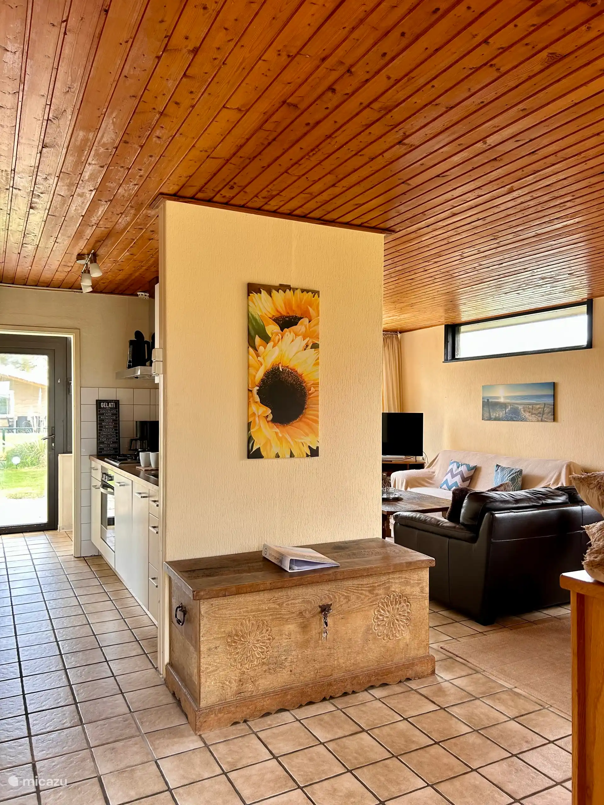 Trennung zwischen Küche und Wohnzimmer