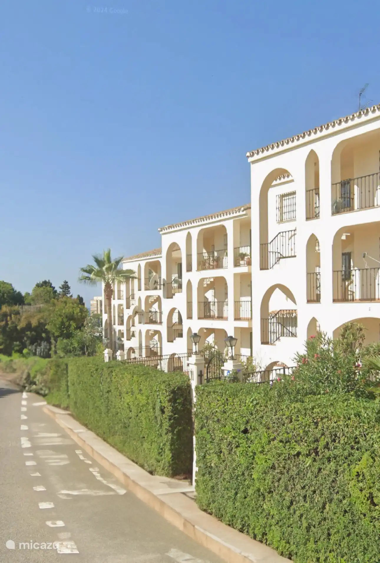 Complexe d’appartements devant 