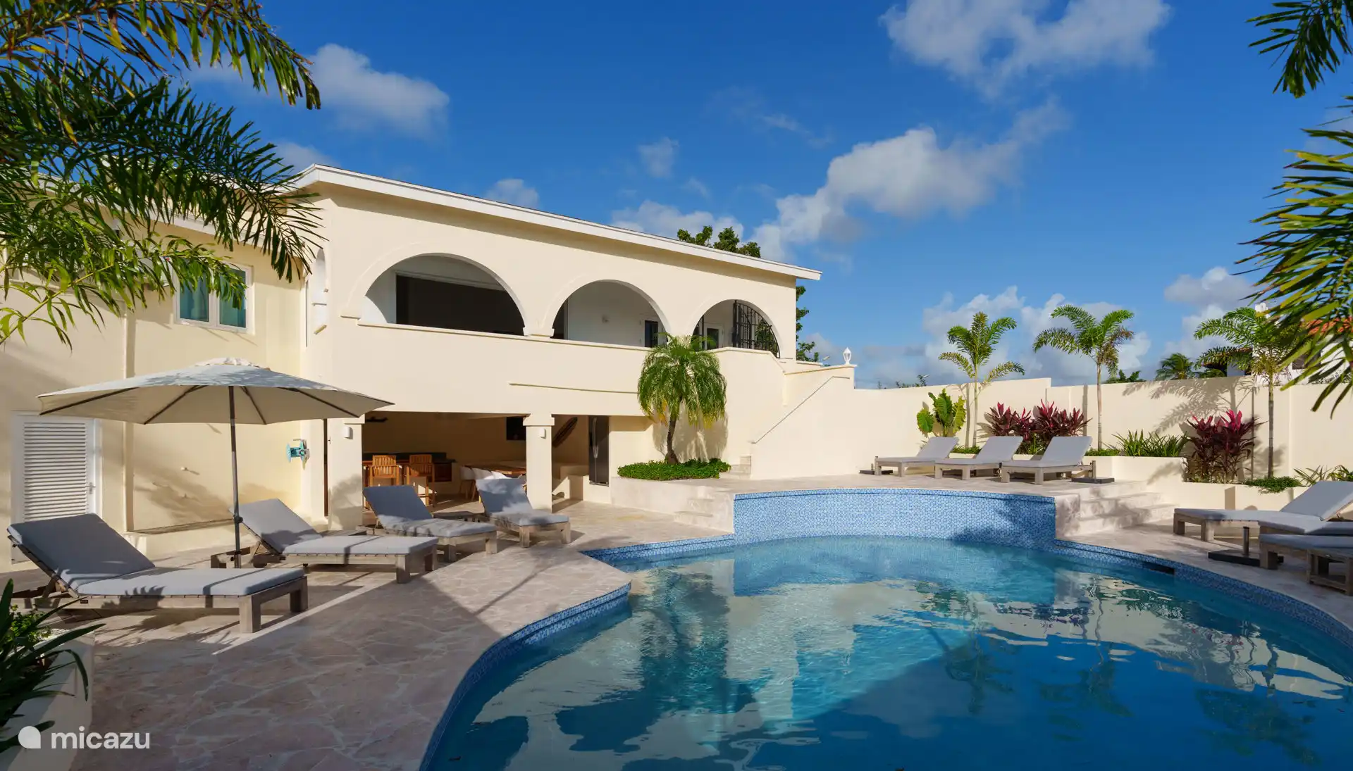 Villa Seru Jan Thiel in Curaçao, Banda Ariba (Ost), Jan Thiel - villa