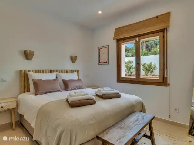 Casa Monte Zen en España, Costa Blanca, Jávea - villa Dormitorio en la parte trasera de la casa