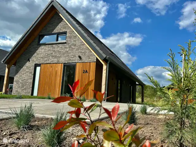 Belle maison de vacances Appelscha  | Pays-Bas, Frise, Appelscha - maison de vacances Vue de face de la maison