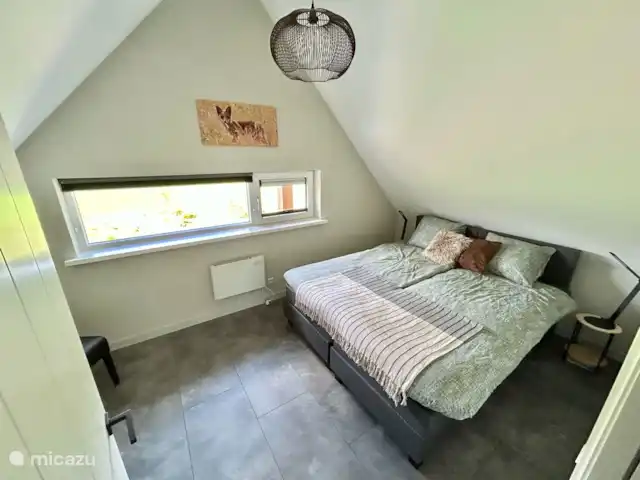 Belle maison de vacances Appelscha  | Pays-Bas, Frise, Appelscha - maison de vacances Chambre 2 personnes, à l’étage.