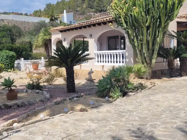Villa Magnolia huren in Spanje, Costa Blanca, Benissa - villa Entree buiten