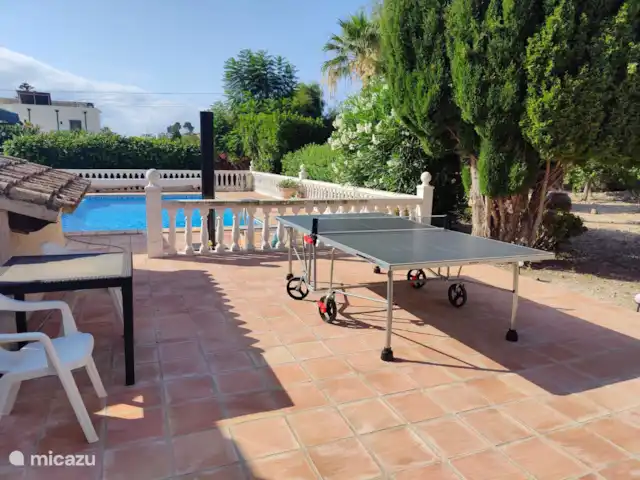 Villa Magnolia huren in Spanje, Costa Blanca, Benissa - villa Pingpong terras