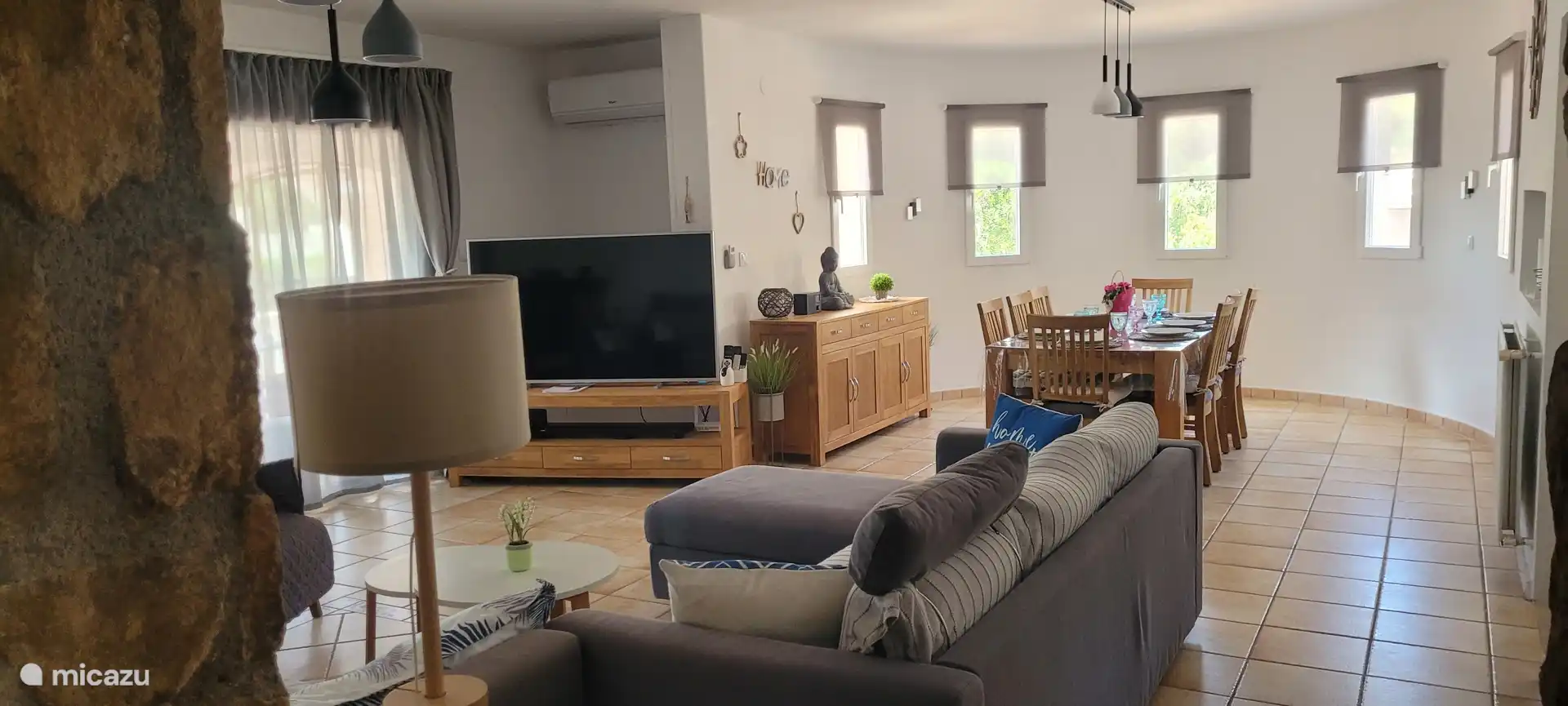 Living and dining room