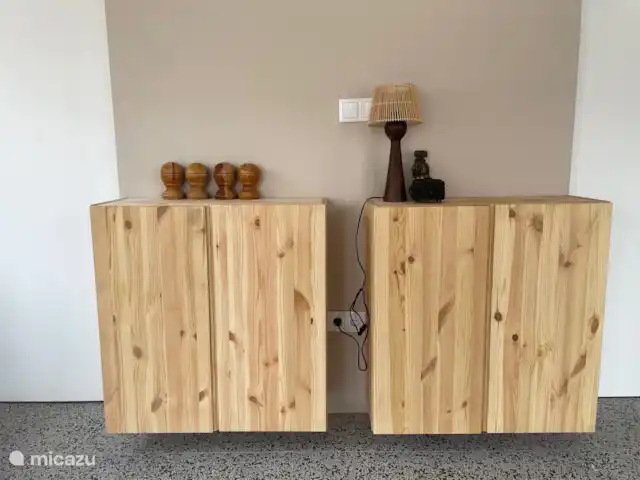 Toko Ti | Curaçao, Banda Ariba (est), Brakkeput Abou - maison de vacances Placards supplémentaires dans l’espace de vie