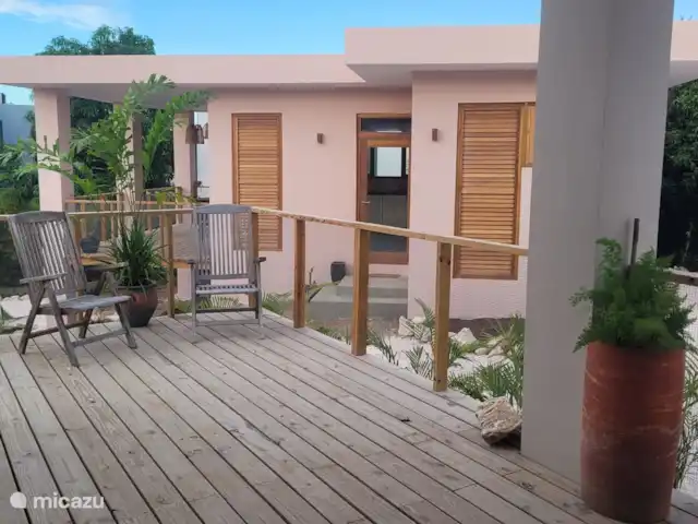 Toko Ti | Curaçao, Banda Ariba (est), Brakkeput Abou - maison de vacances Véranda avec vue sur d’autres Toko (Gem)
