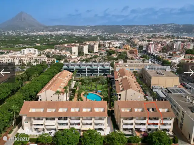 Playa Dorada en España, Costa Blanca, Jávea - apartamento Ubicación: apartamento