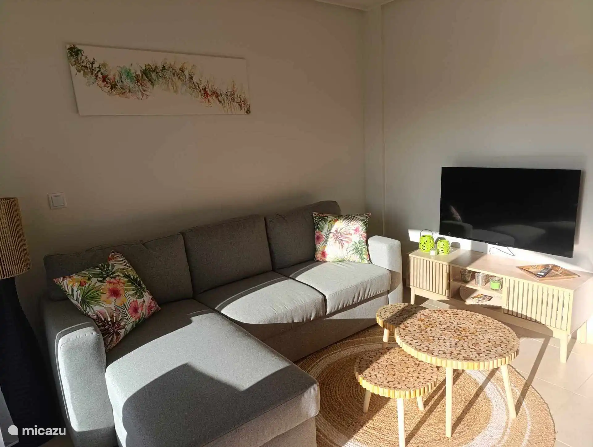 Coin salon avec Smart TV 43 