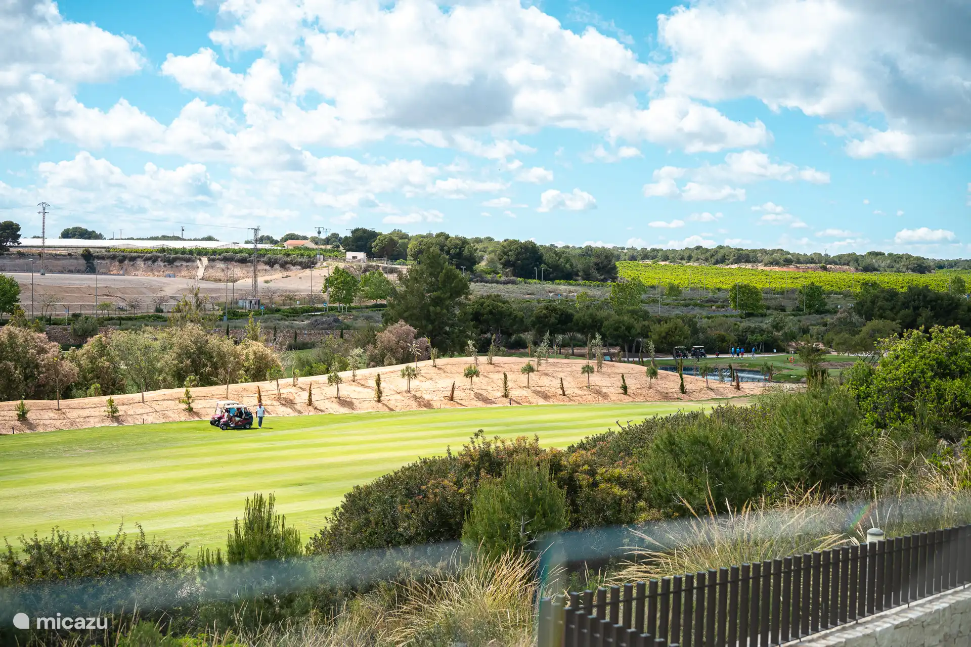 Vue depuis la terrasse