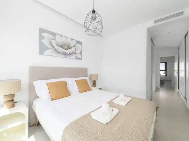 Magnífico apartamento de 2 dormitorios con golf en España, Costa Blanca, Pilar de la Horadada - apartamento Dormitorio 1
