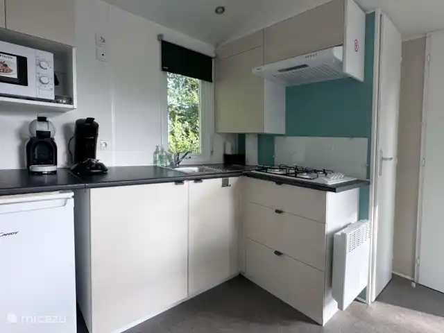 Location de Vacances Pays-Bas, Overijssel, Lattrop, chalet - Chalet attrayant pour toute la famille Vue cuisine